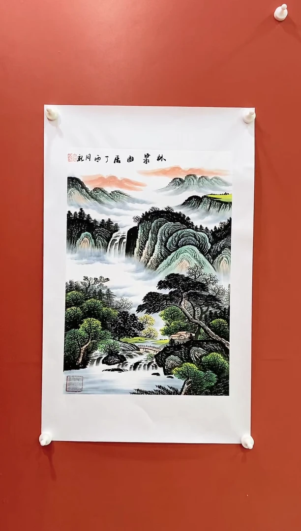 国画王月新国画作品