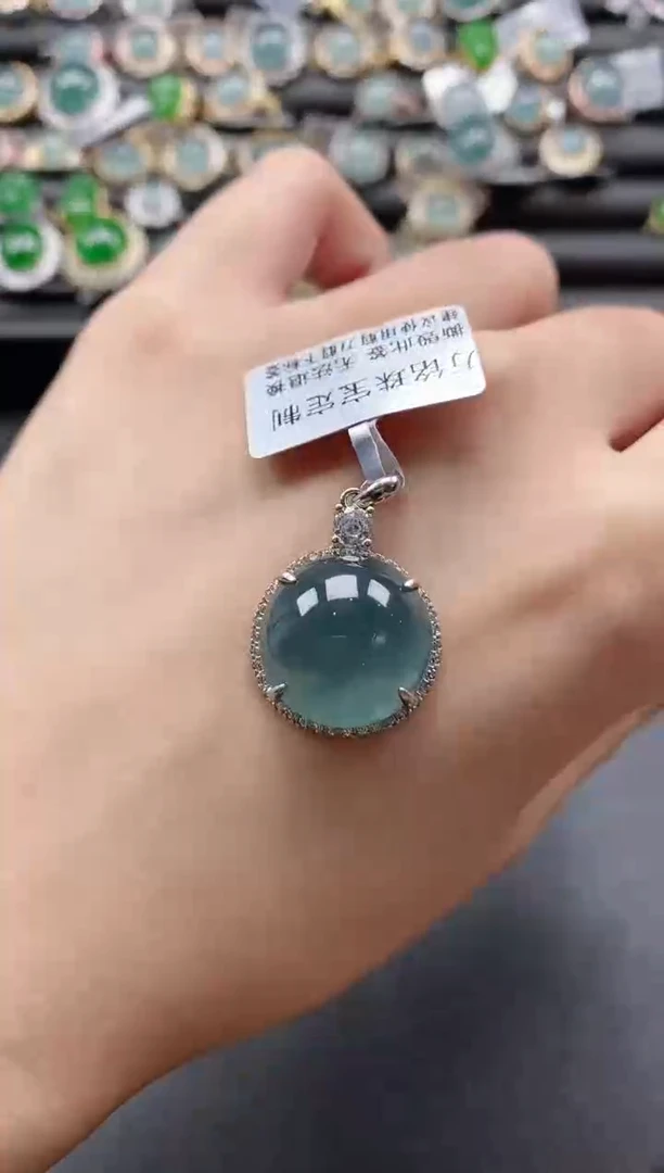 【闪购商品】翡翠戒指银S925镶嵌5151151