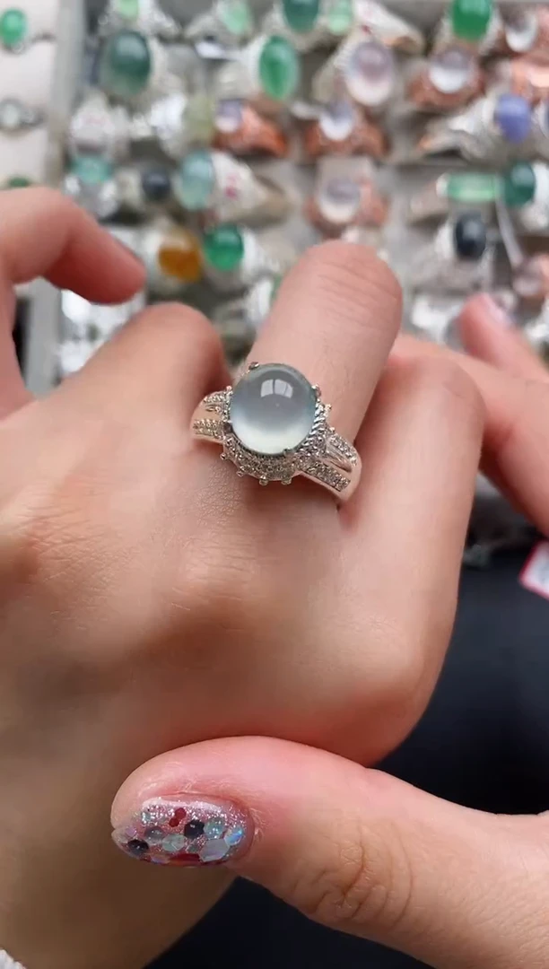 未镶嵌戒指翡翠8888888+3