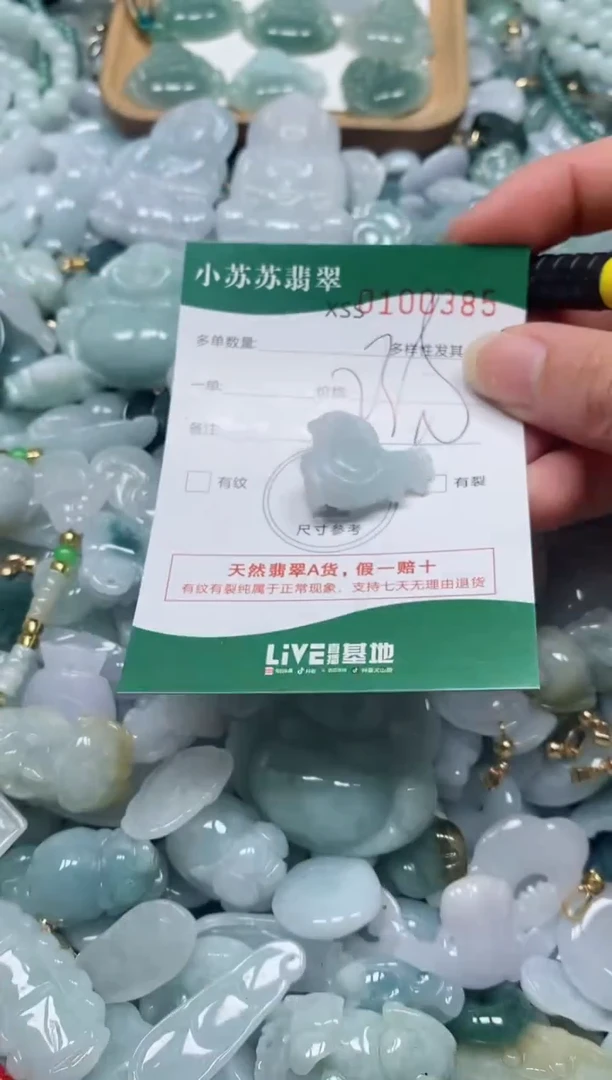 【闪购商品】翡翠颈饰未镶嵌闪购商品0100385