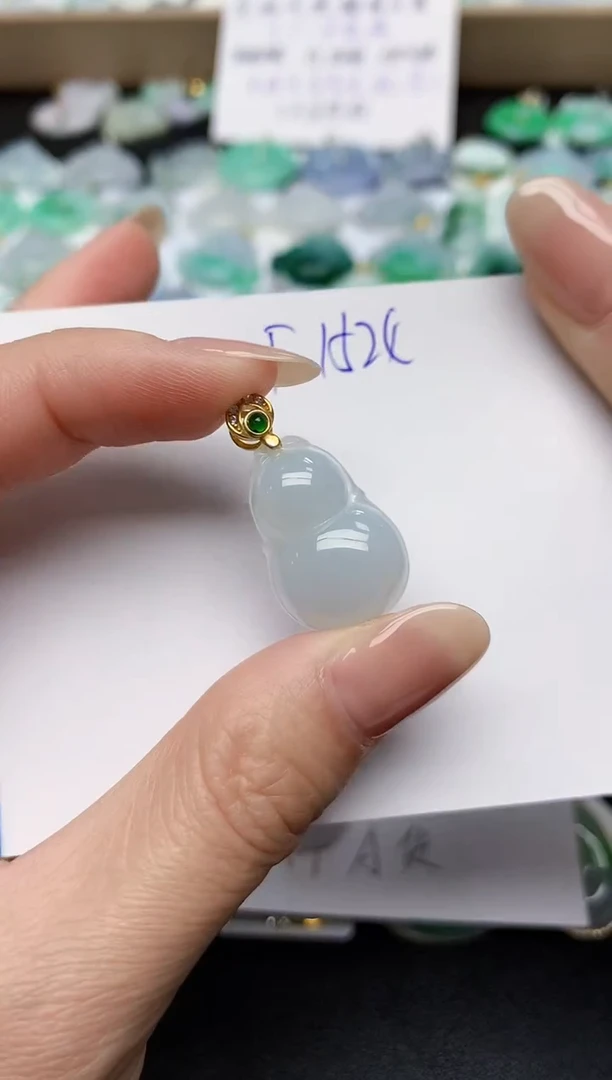 颈饰未镶嵌翡翠天然缅甸A货翡翠百元以上9元证书费自理