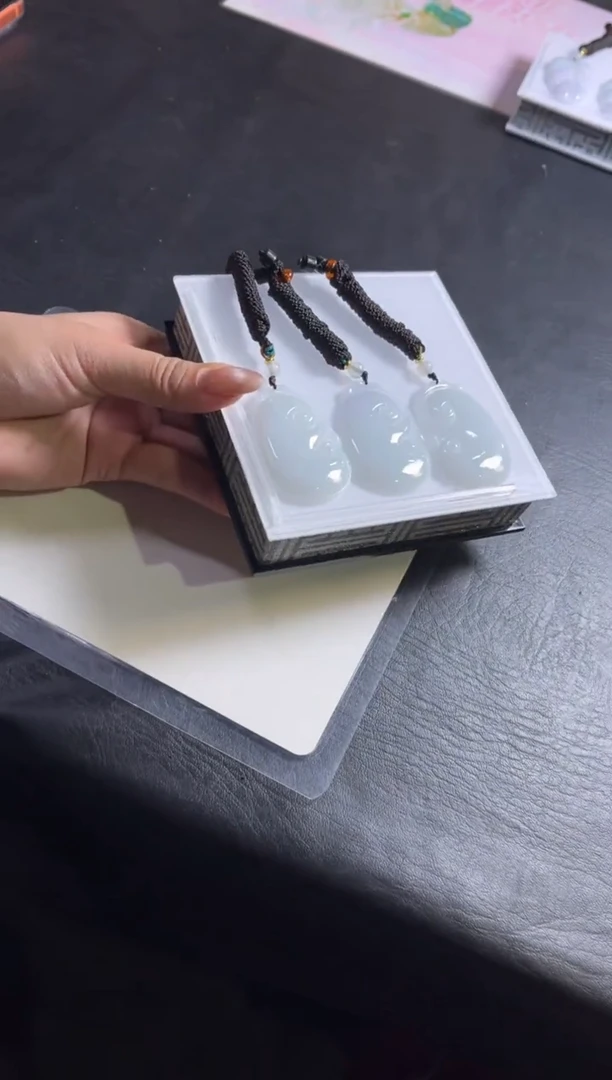 颈饰未镶嵌翡翠B83 多样性发一件/配绳子