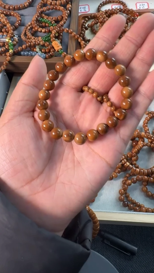 【闪购商品】库克手串未镶嵌库克圆珠8mm