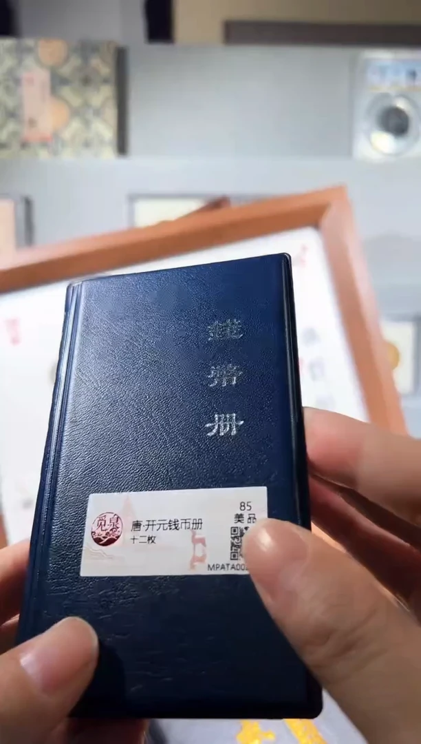 铜开元通宝钱币册