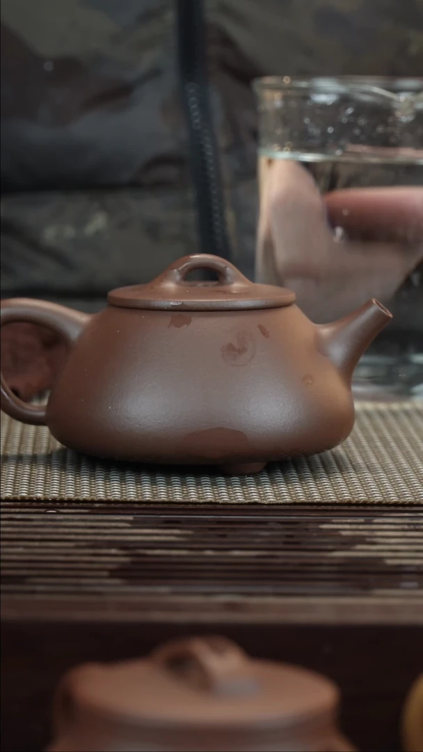 【闪购商品】紫砂茶壶底槽清平盖石瓢微瑕*