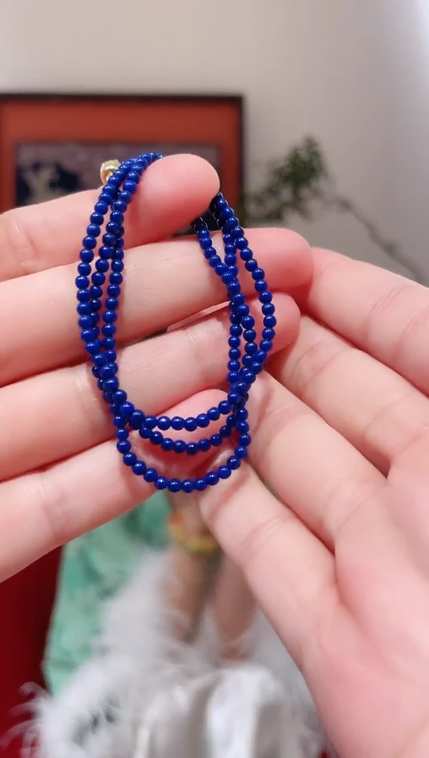 未镶嵌青金石手链青金