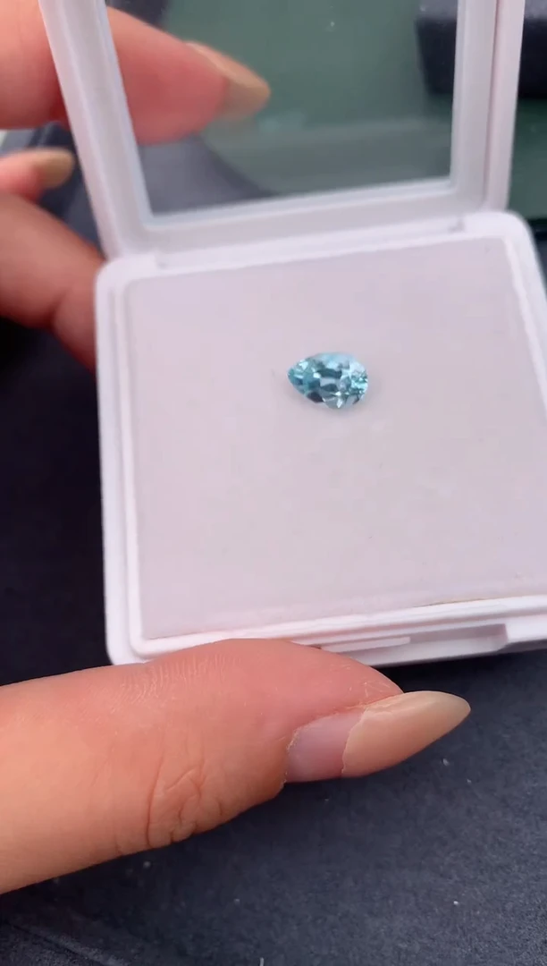 【闪购商品】海蓝宝石裸石未镶嵌1.4ct海蓝宝