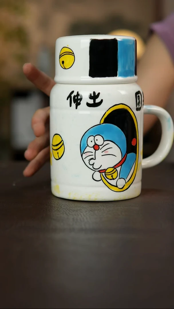 杯景德镇陶瓷杯碗柴烧多人
