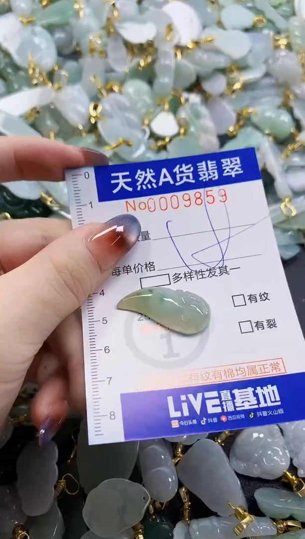 颈饰未镶嵌翡翠天然A货翡翠