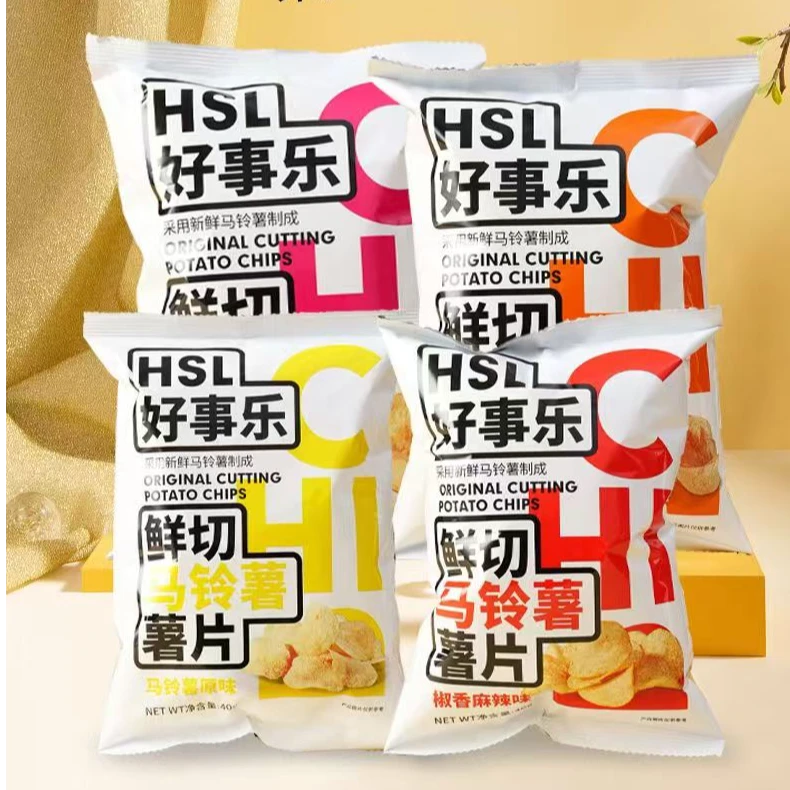 原切马铃薯薯片鲜脆爽口20包