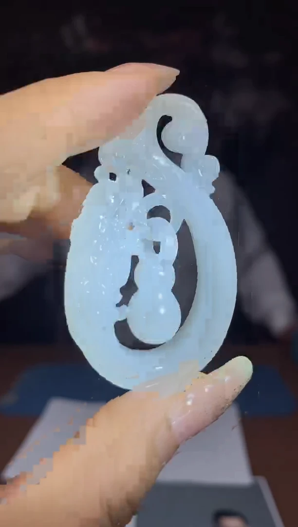 和田玉未镶嵌颈饰Q778