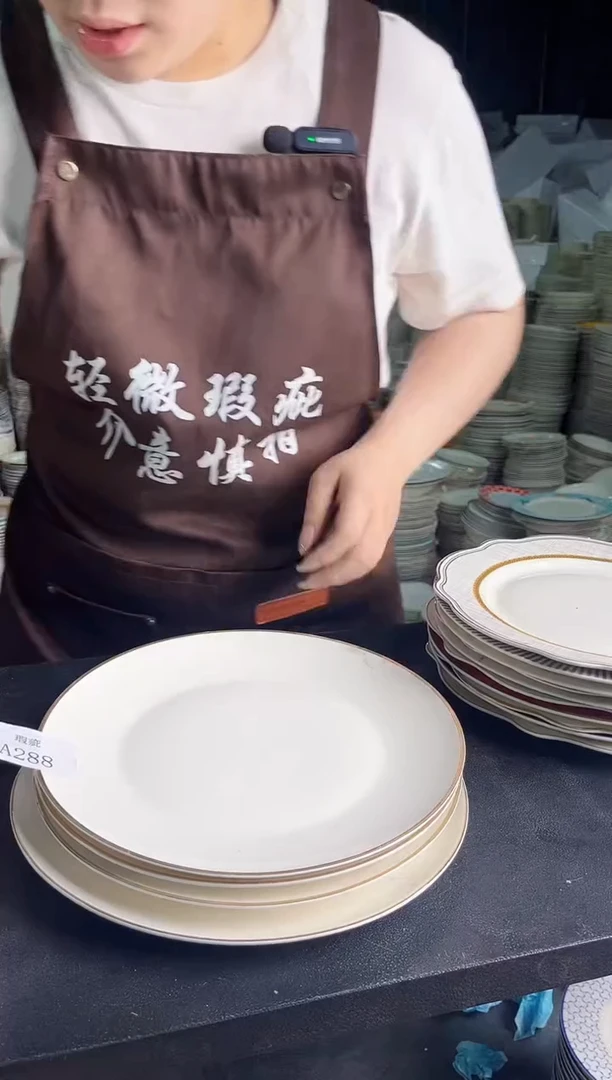 稻谷壳A288  10.5寸  4个随机款