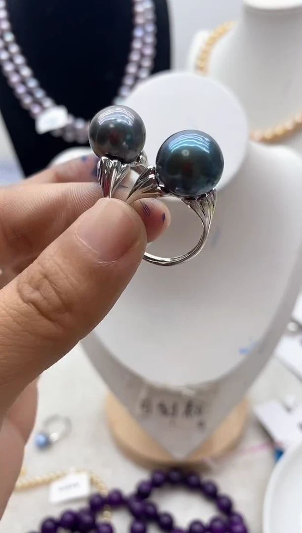 【闪购商品】淡水珍珠颈饰钛钢155