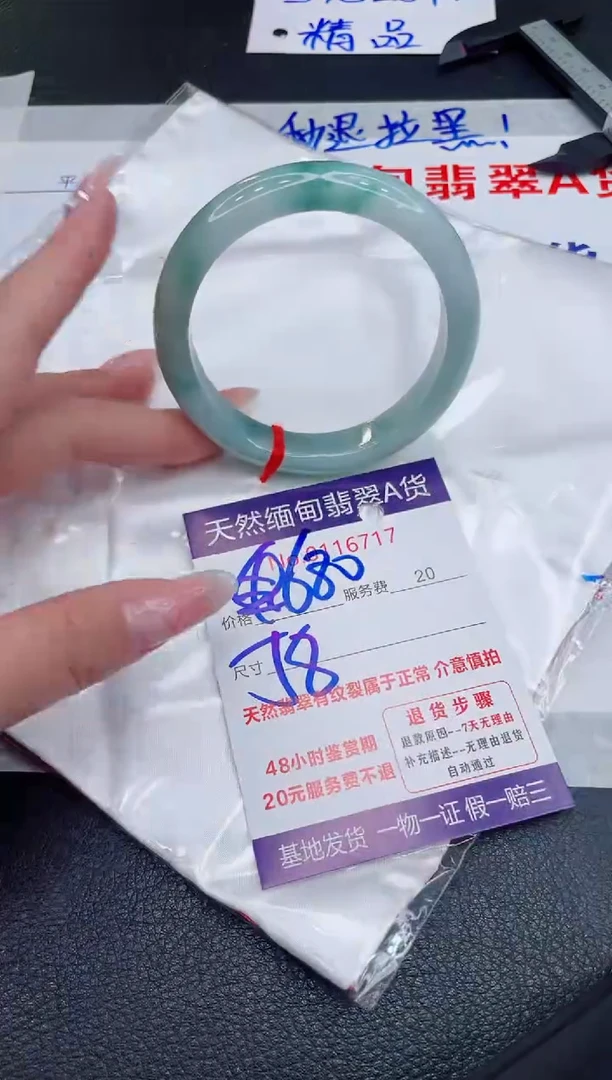 未镶嵌手镯翡翠680.00