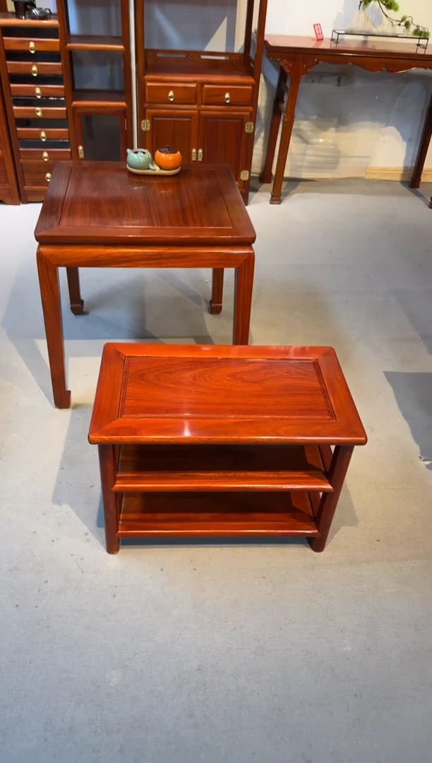 花梨木类家具换鞋凳