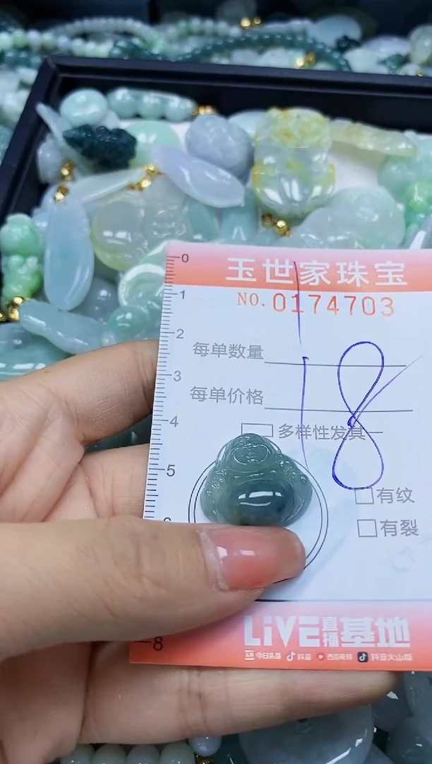 【闪购商品】翡翠颈饰未镶嵌闪购0174703