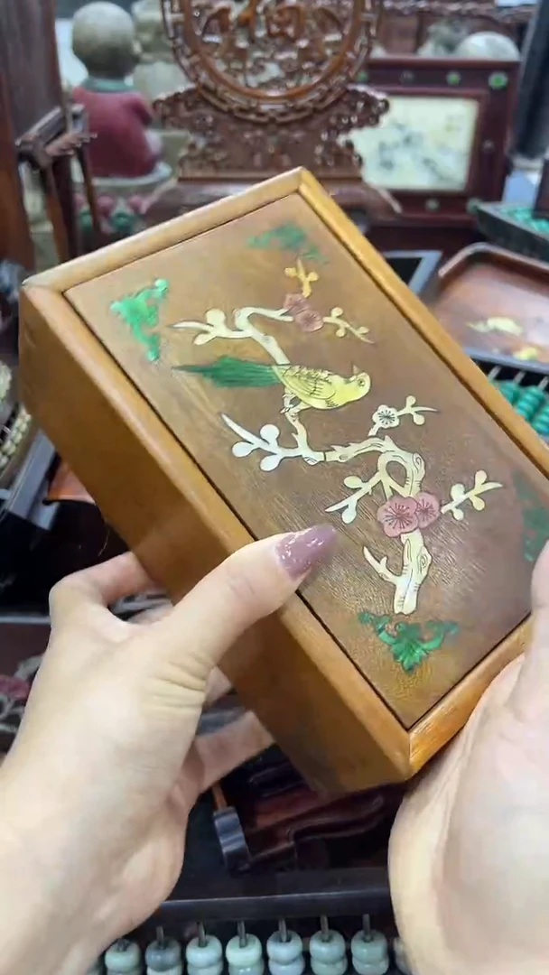 木木沐头淘盒子木雕