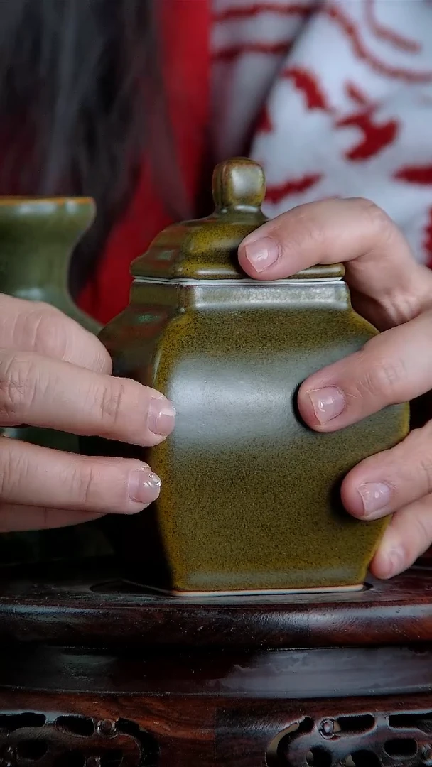 【闪购商品】景韵堂仿清茶叶末釉