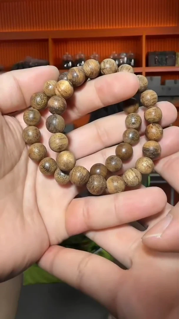 沉香手串40号单圈1.0多样性发一