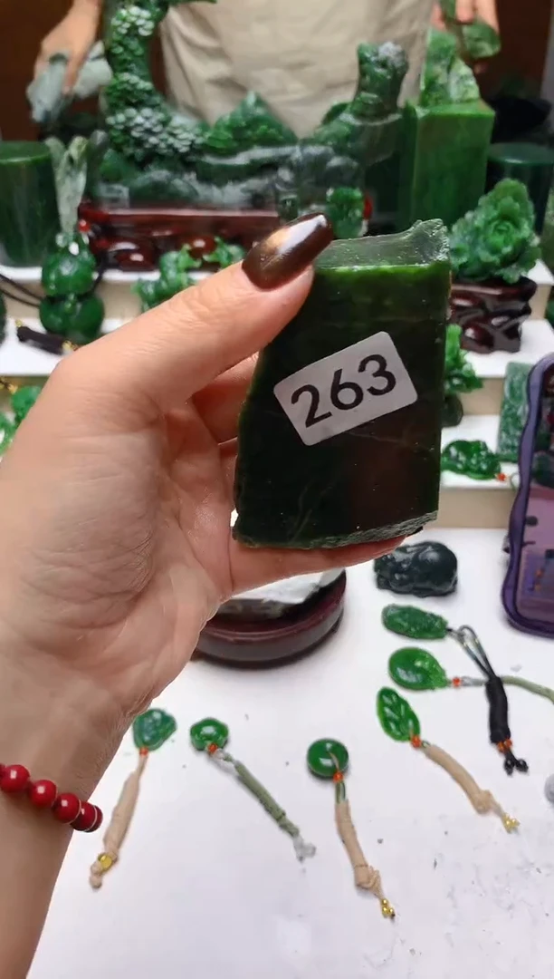 未镶嵌和田玉把件A****货4