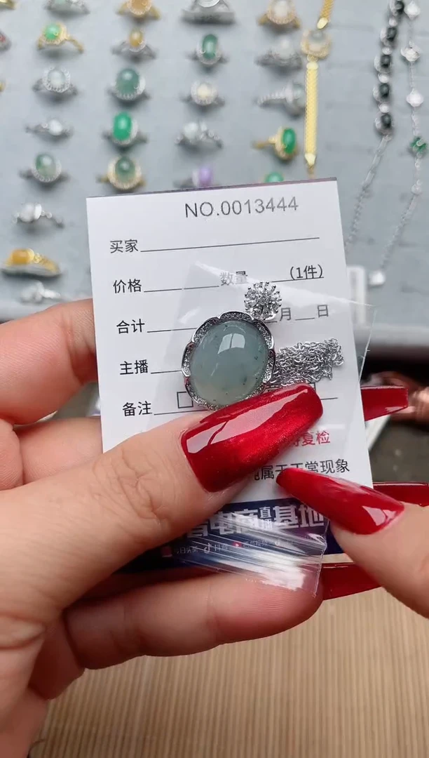 【闪购商品】翡翠戒指银S925镶嵌·