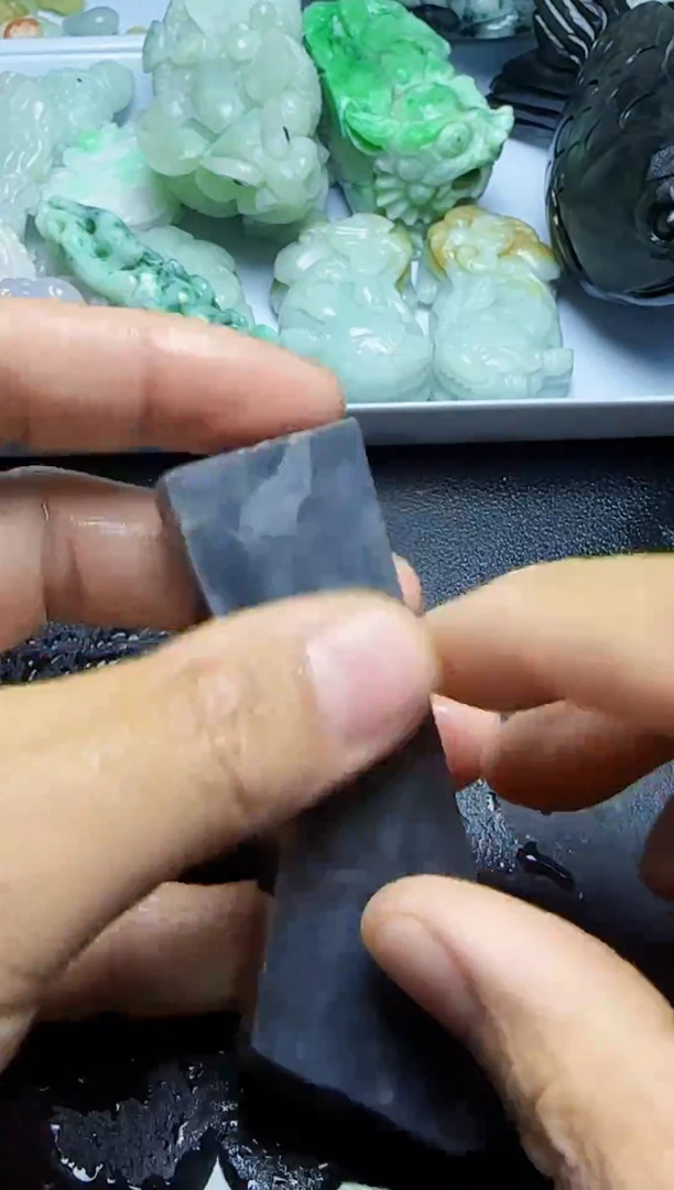 未镶嵌挂件翡翠016