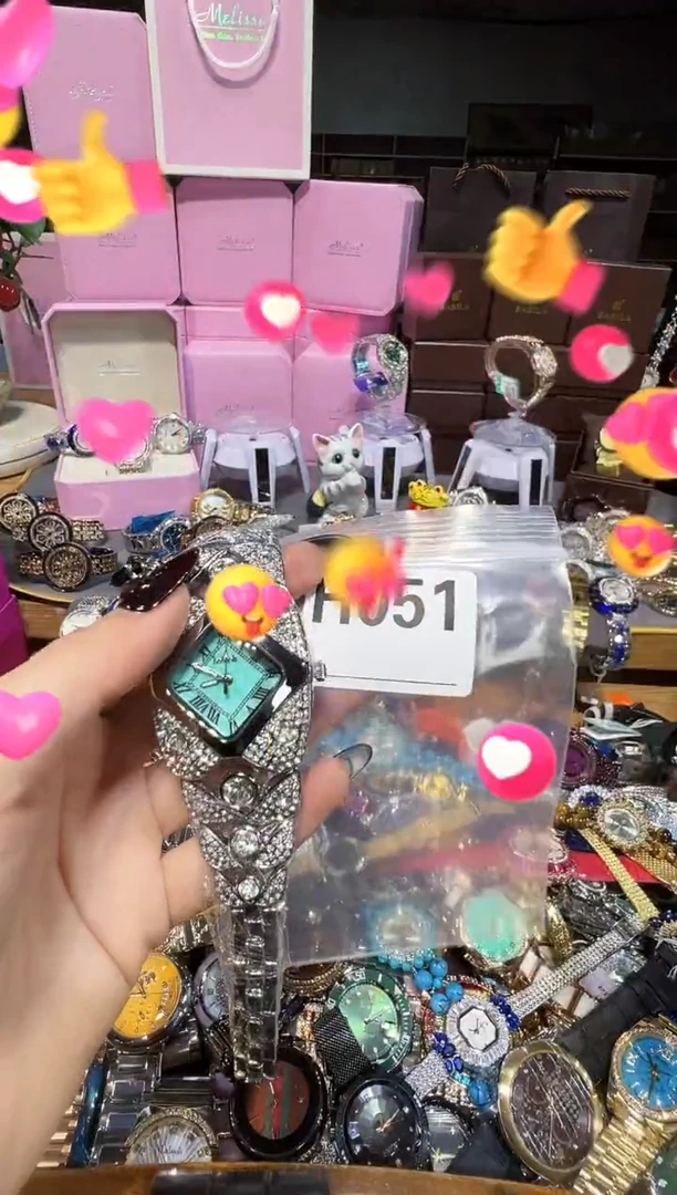 石英机芯不锈钢不锈钢直播定闪专用