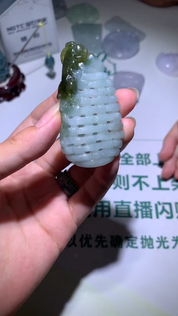未镶嵌定制翡翠泪****~-毛货不退不换-