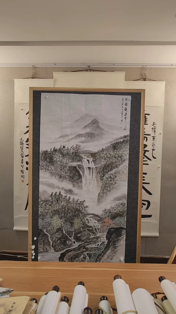 书法z*c陈老师绘画山水