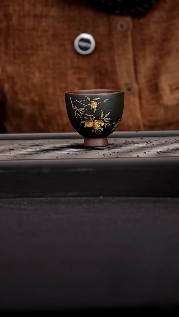 【闪购商品】泥绘小杯 一物见春