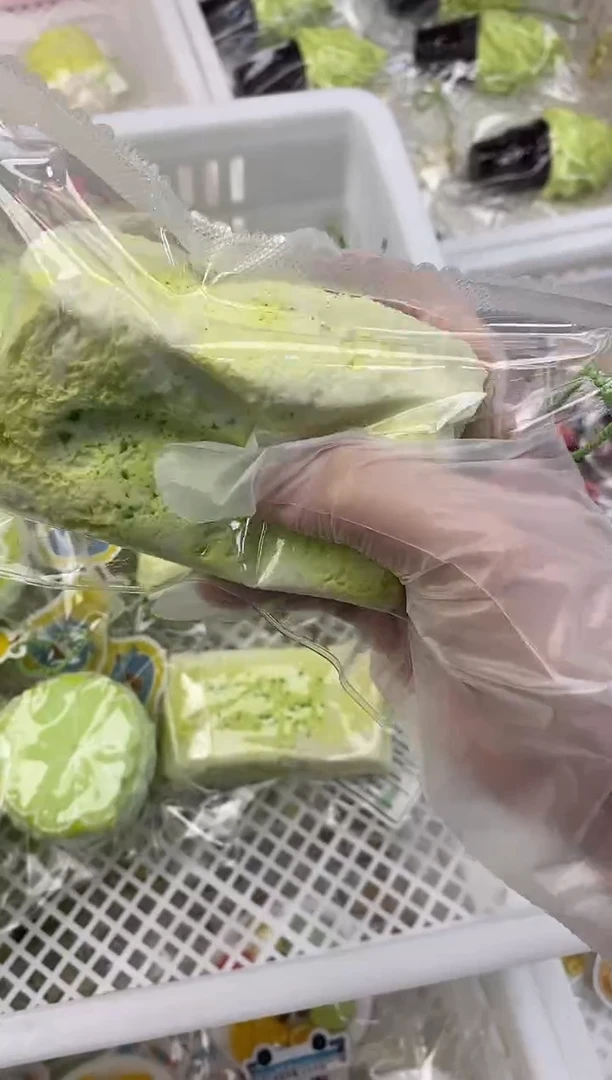 硅胶抹茶龙井砖硅胶捏捏乐