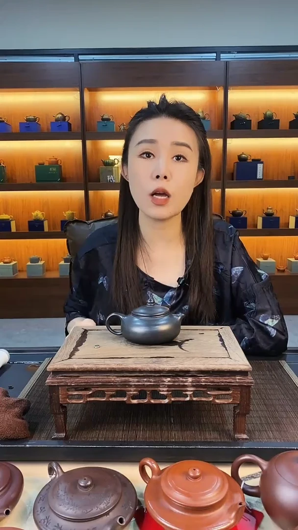 茶壶紫砂光器寒江 石黄 赵园静（证书手提袋）