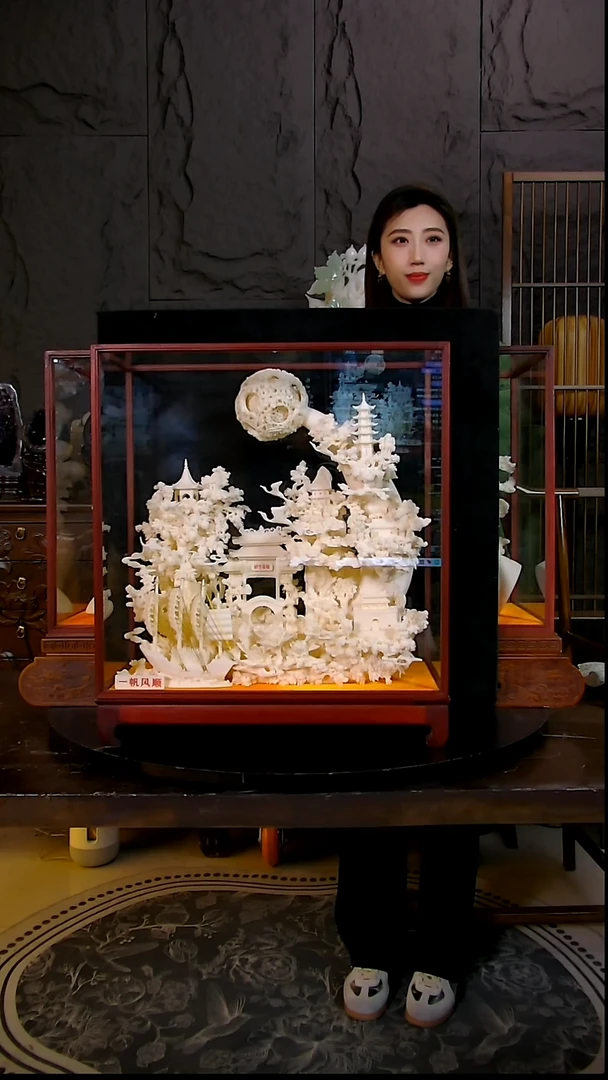 玉F***k居家商务精品摆件