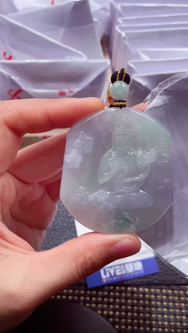 未镶嵌挂件翡翠000888