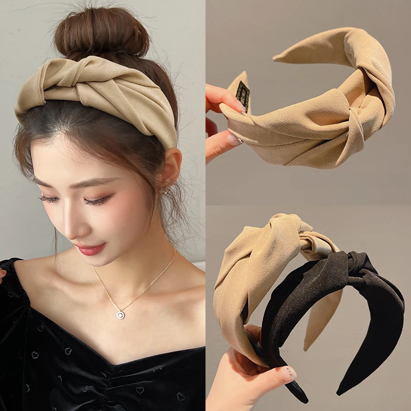 高级感高颅顶发箍女网红2025新款发带洗脸头箍女款宽边压发卡头饰