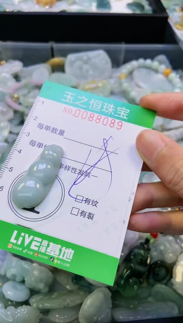 翡翠未镶嵌颈饰闪购0088089