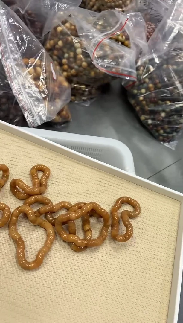 菩提根/象牙果手串1.0水磨肠（434）