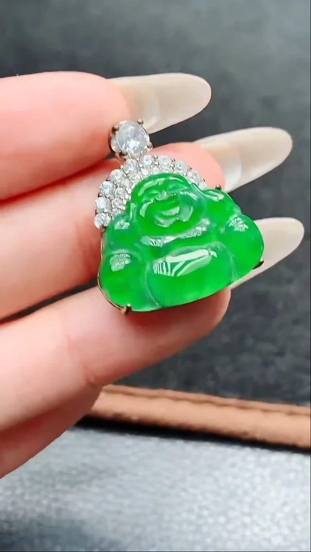 未镶嵌挂件翡翠天然翡翠