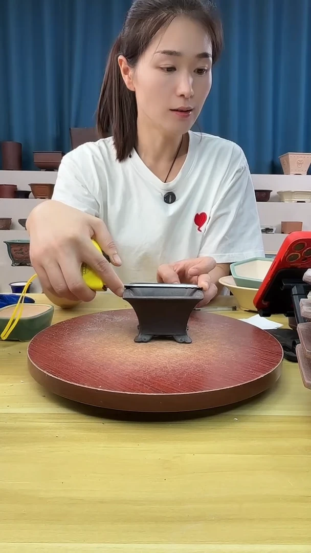 紫砂花盆花盆浅草紫砂花盆