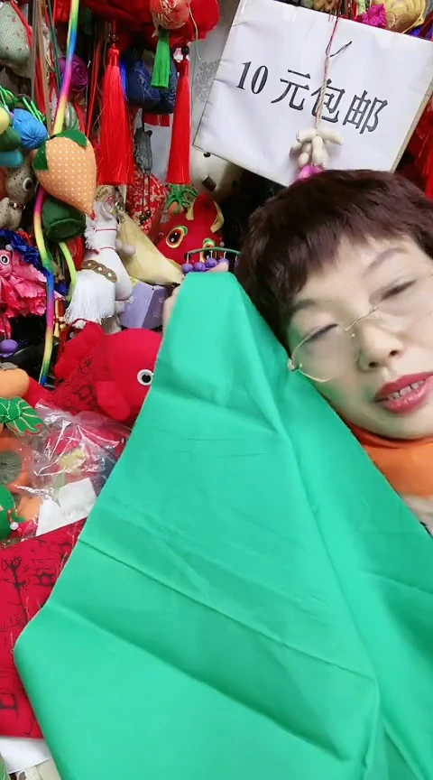 棉纯棉平纹浅绿色45*45