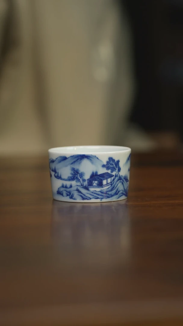 【闪购商品】杯柴窑青花破价福利