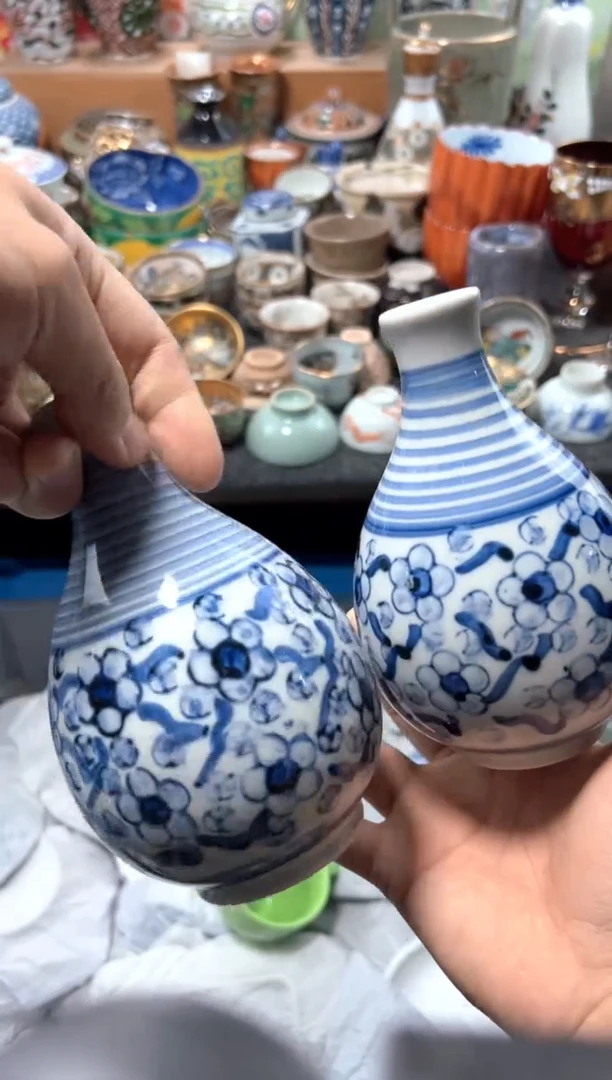 瓷片酸*夏目海外回流瓷器中古品。
