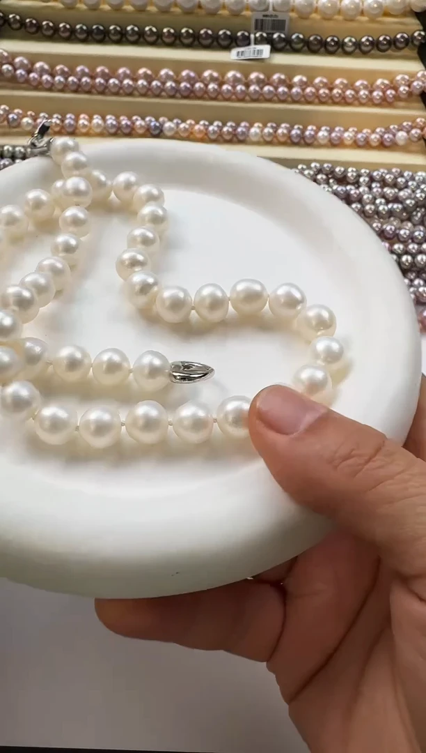 颈饰未镶嵌淡水珍珠10-11mm无核
