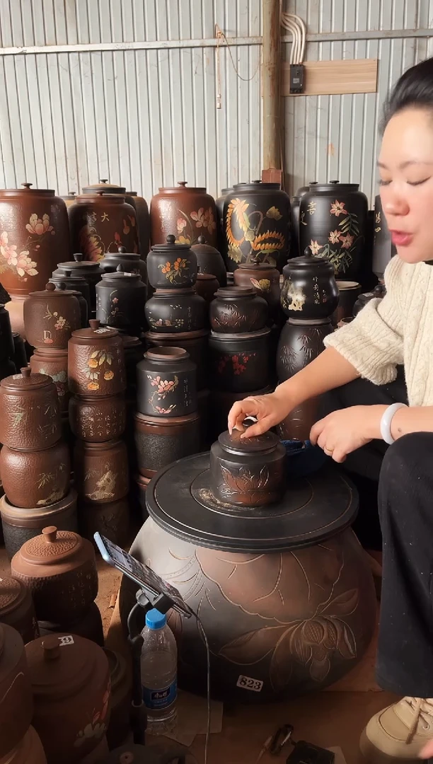 【闪购商品】壶瑕疵茶叶罐 216 黑色100克