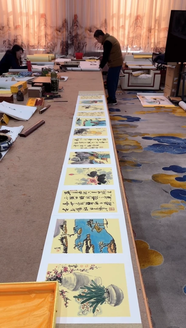 【闪购商品】书法书画合作册页