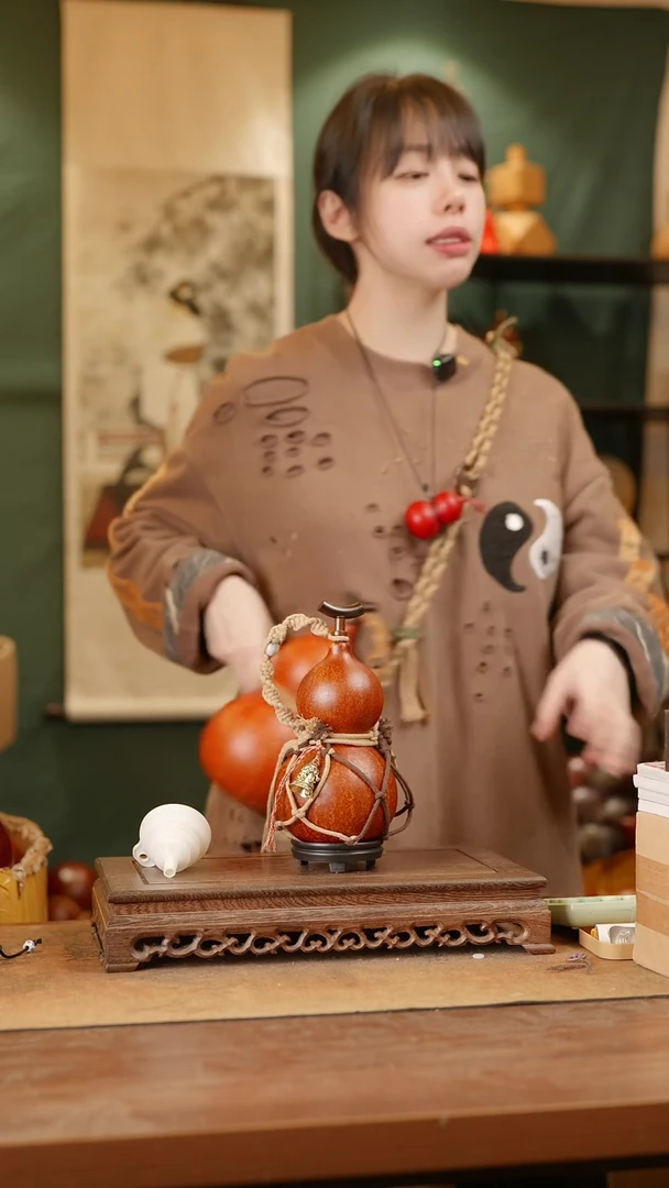 254号精品天然大漆酒葫芦一物一拍~