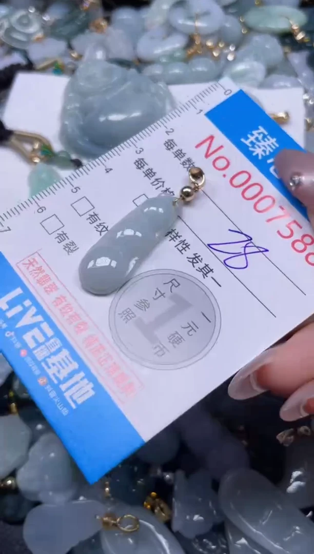 颈饰未镶嵌翡翠7588