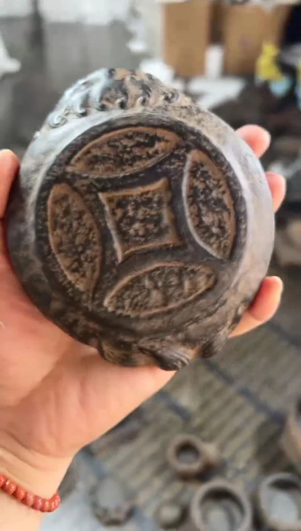 陶土【火山泥】金蟾小底座