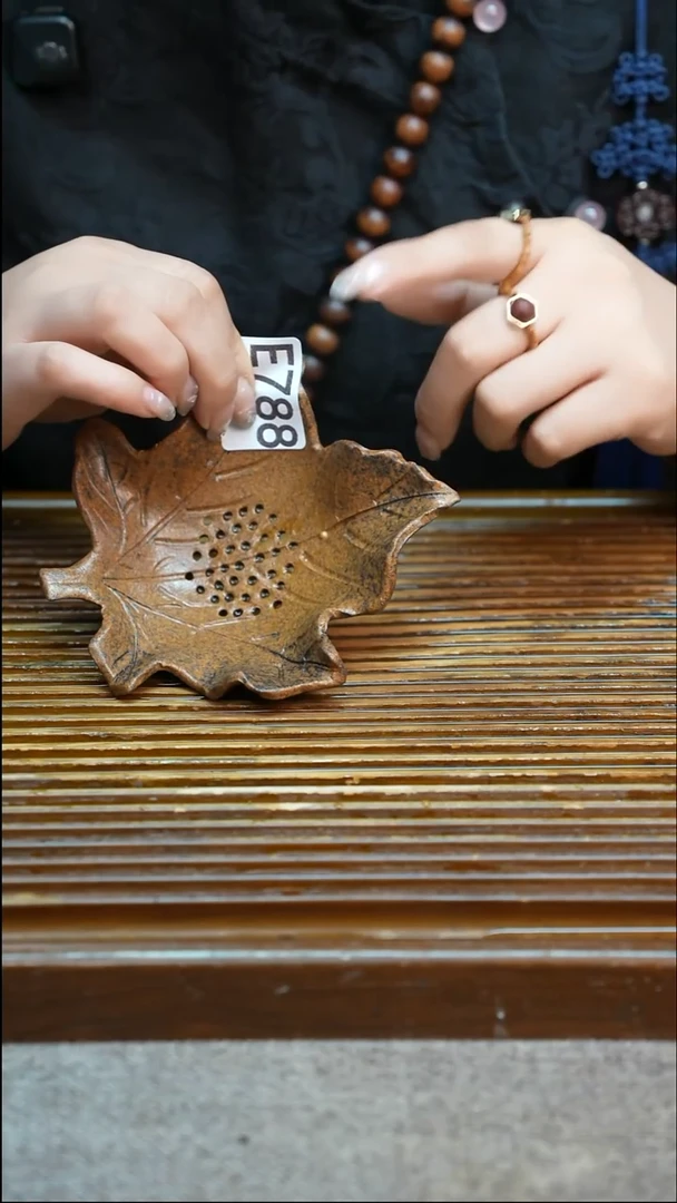 万古烧粗陶手工手做茶具