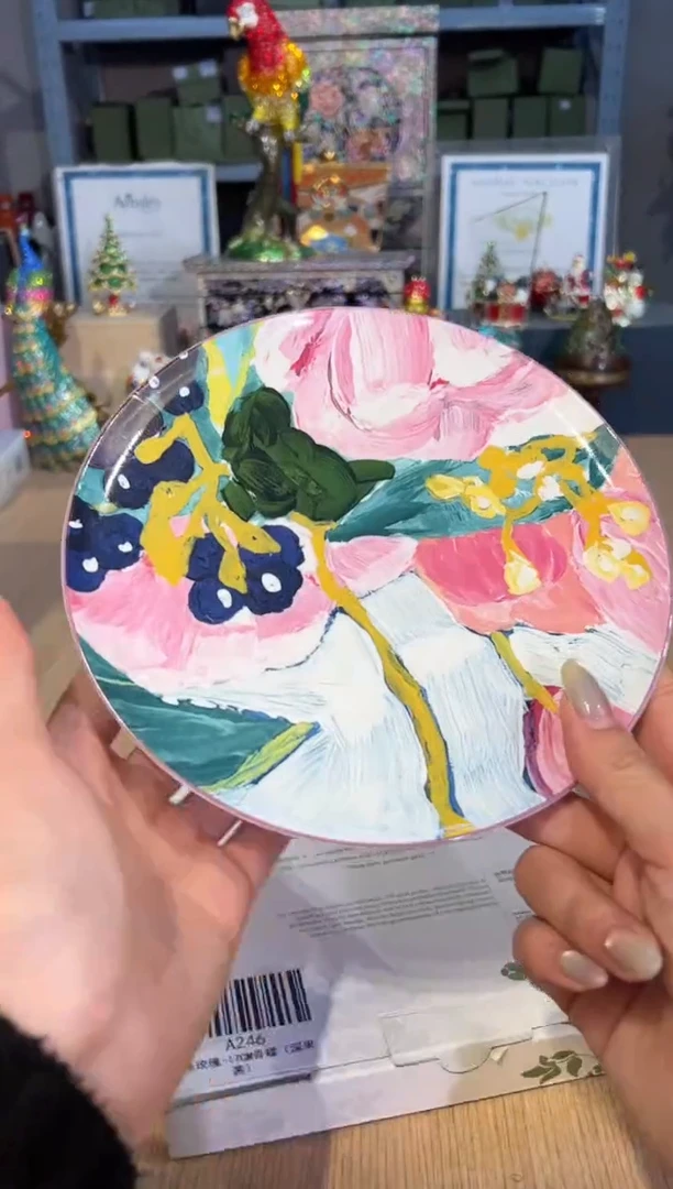 【闪购商品】杯207油画骨碟